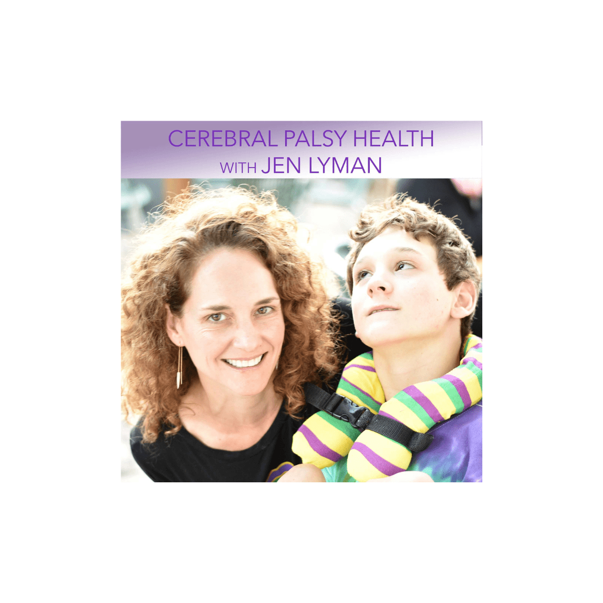 Jen Lyman on the left, with her son, Bower, on the right