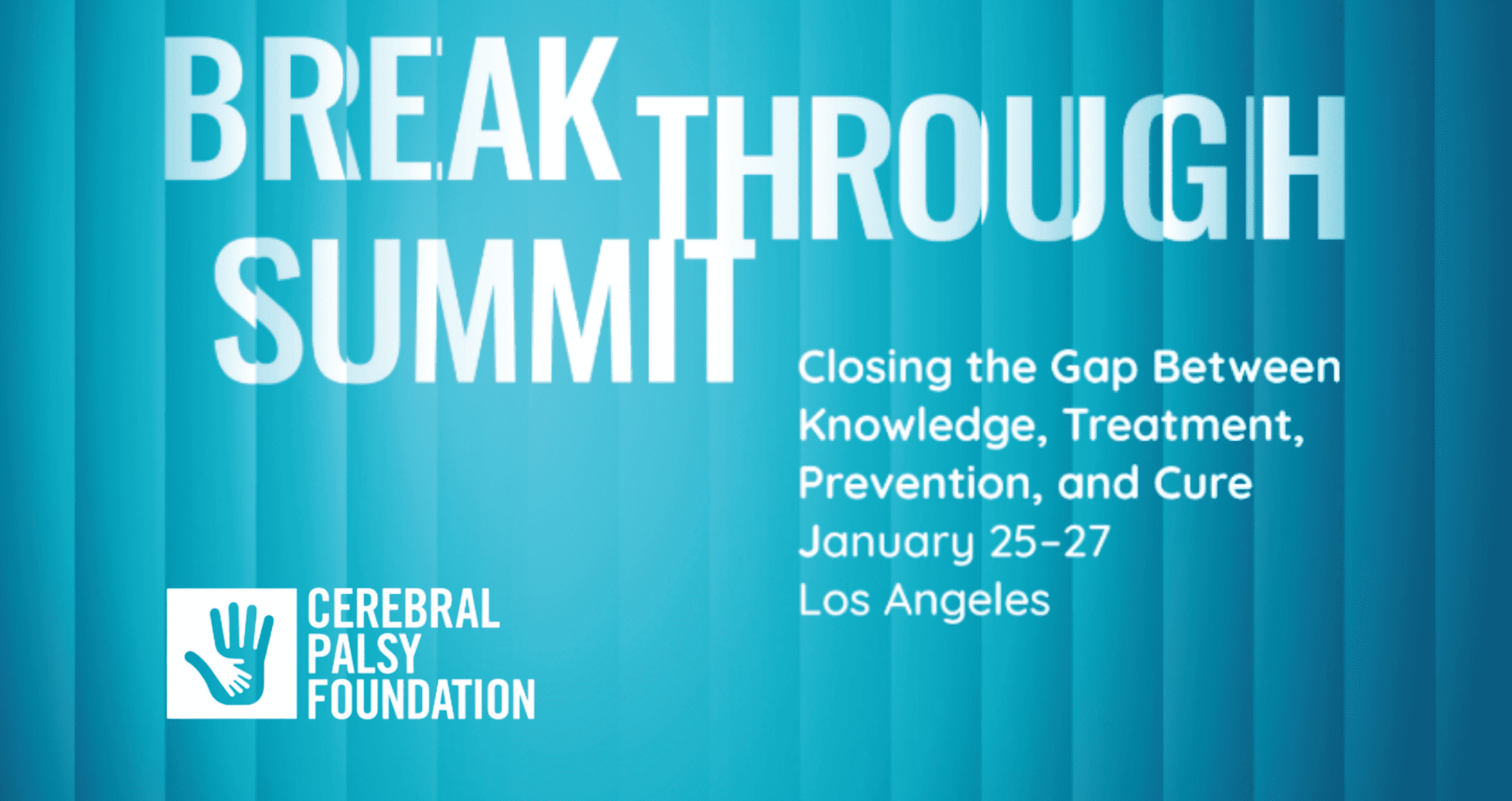 Cerebral Palsy Foundation Convenes Global Leaders for Breakthrough Summit Accelerating Detection, Prevention & Cure